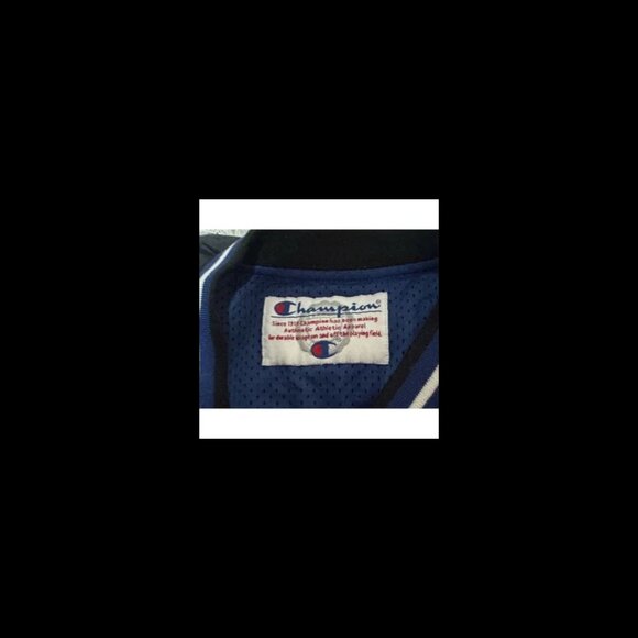 Vintage Reversible Varsity Jacket Men's M Black Embroidered Basketball - Picture 5 of 5